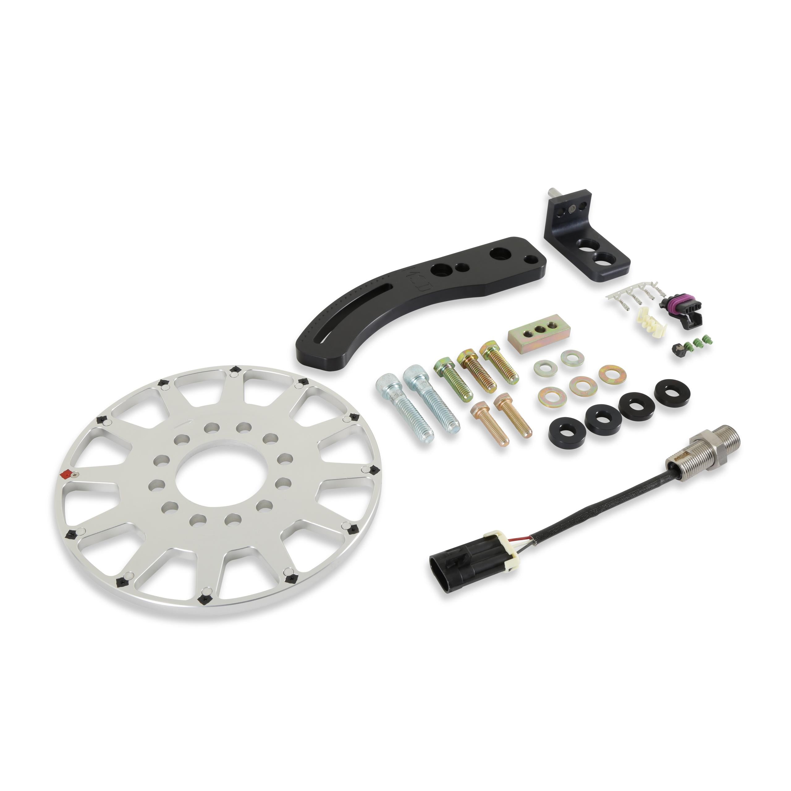 Holley 8-Inch 12-1X Crank Trigger Kit, BBC, Hall Effect - 556-170