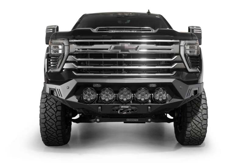 Addictive Desert Designs 2023-2025 Chevrolet Silverado 2500, 3500 Bomber HD Front Bumper - F820043500103