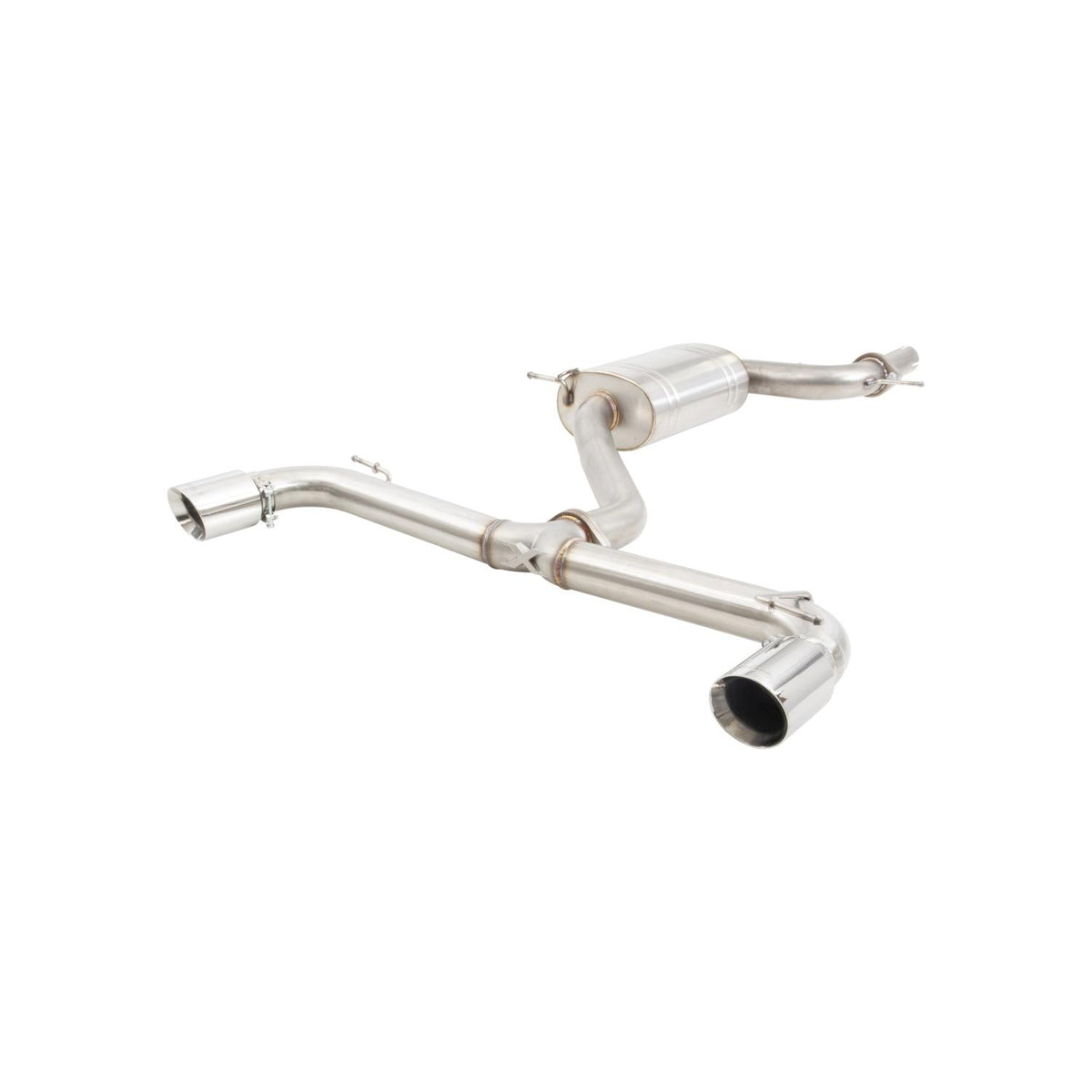 XForce Vw Golf GTi Mk6 Cat Back Exhaust System - ESVW06CS
