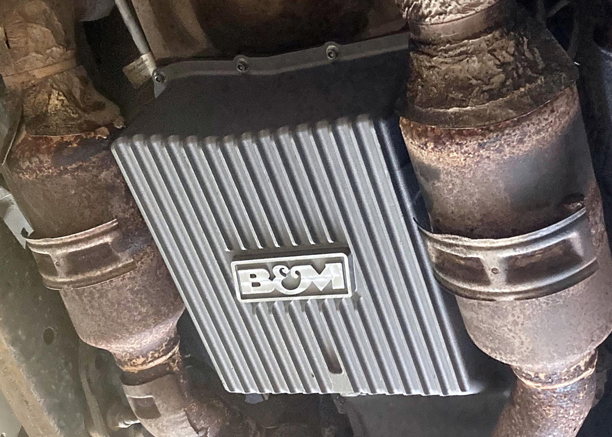 B&M Hi-Tek Transmission Oil Pan - 70397