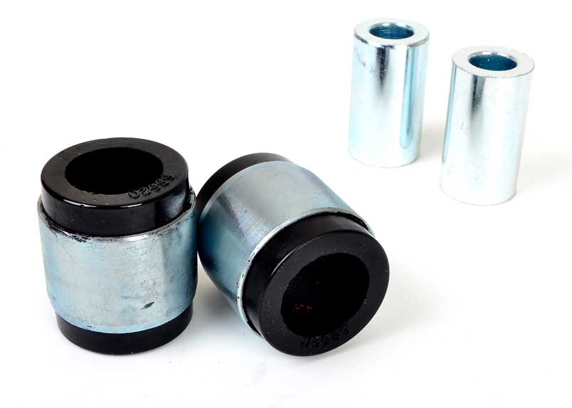 Whiteline Performance Rear Control Arm Lower Front Inner Bushing 04-14 Audi Whiteline (2004-2018 A3 Quattro, A3, Passat, Jetta, Golf, Rabbit, GTI, Eos, S3, TT Quattro, TT, R32, Tiguan, TTS Quattro, Passat CC, TT RS Quattro, Golf R, Vento, Q3, Q3 Quattro)