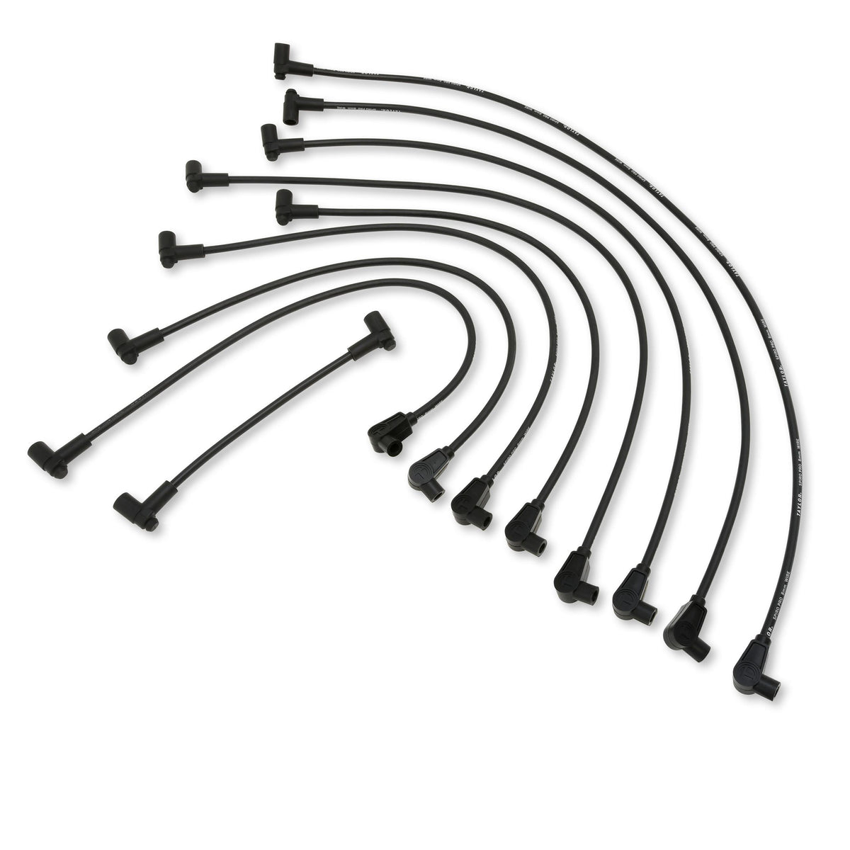 TAYLOR CABLE 8mm Spiro-Pro custom 8 cyl black - 72094