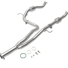 AFE Twisted Steel 2-1/4 IN to 2-1/2 IN 409 Stainless Steel Street Series Y-Pipe (Toyota Tacoma 16-20 V6-3.5L) - 48-46013-RC