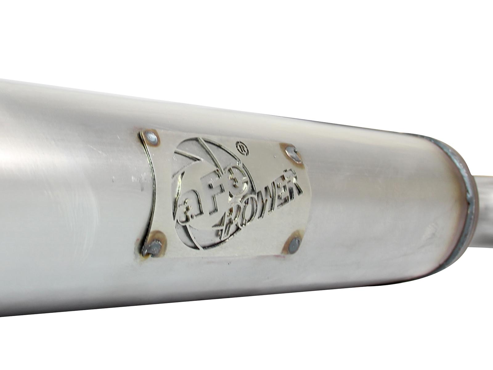 AFE MACH Force-Xp 2-3/4 IN to 2-1/4 IN Stainless Steel Cat-Back Exhaust System (2009-2016 A4) - 49-46403