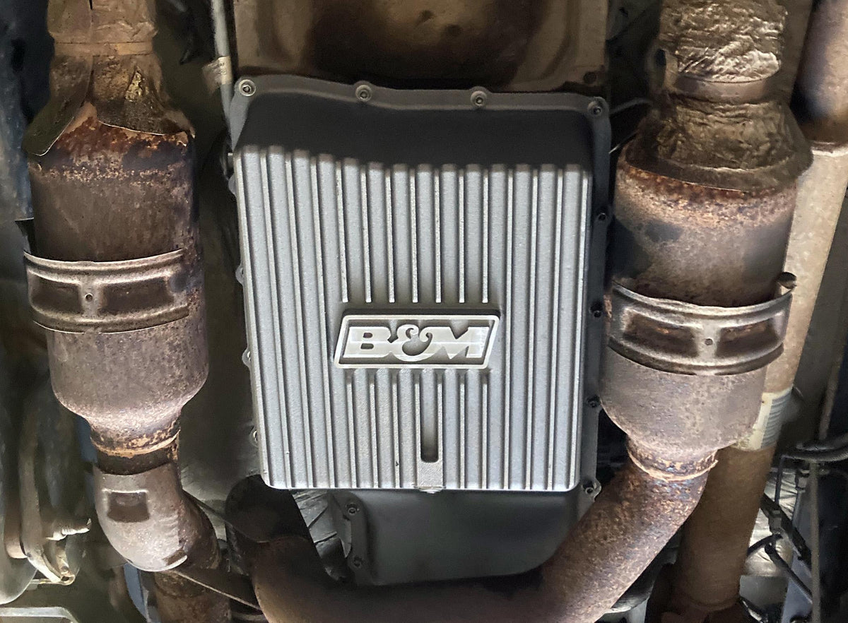 B&M Hi-Tek Transmission Oil Pan - 70397
