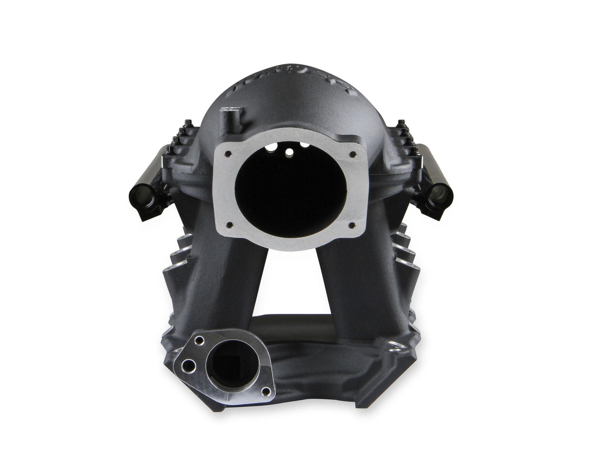 Holley 8.2" SBF Ford Hi-Ram EFI Manifold-Black.  - 300-272BK