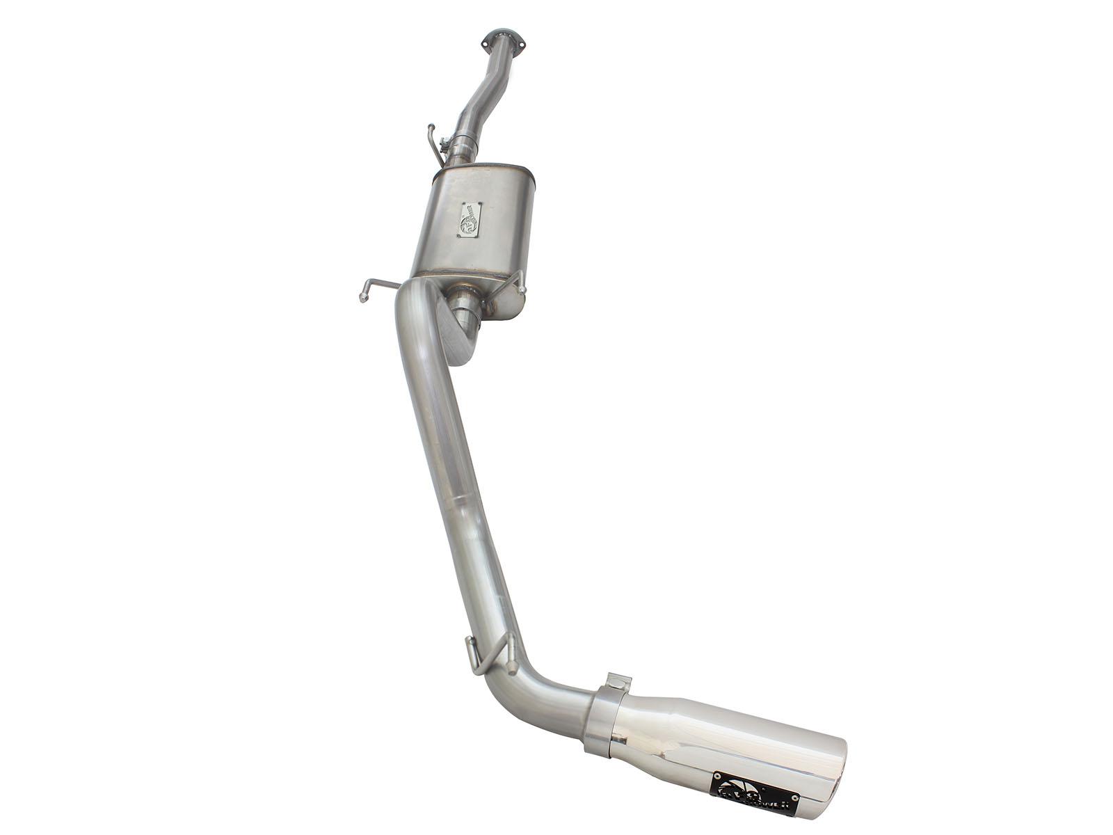 AFE Cat-Back Exhaust System (2013-2015 Toyota Tacoma L4-2.7L) - 49-46024-P