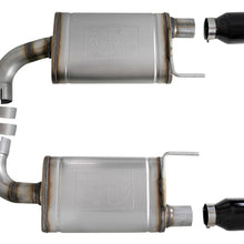 AFE 49-43105-B 2015-2017 Mustang GT 5.0L MACH Force-Xp 2-1/2" 409 Stainless Steel Axle-Back Exhaust System (Black Tips)