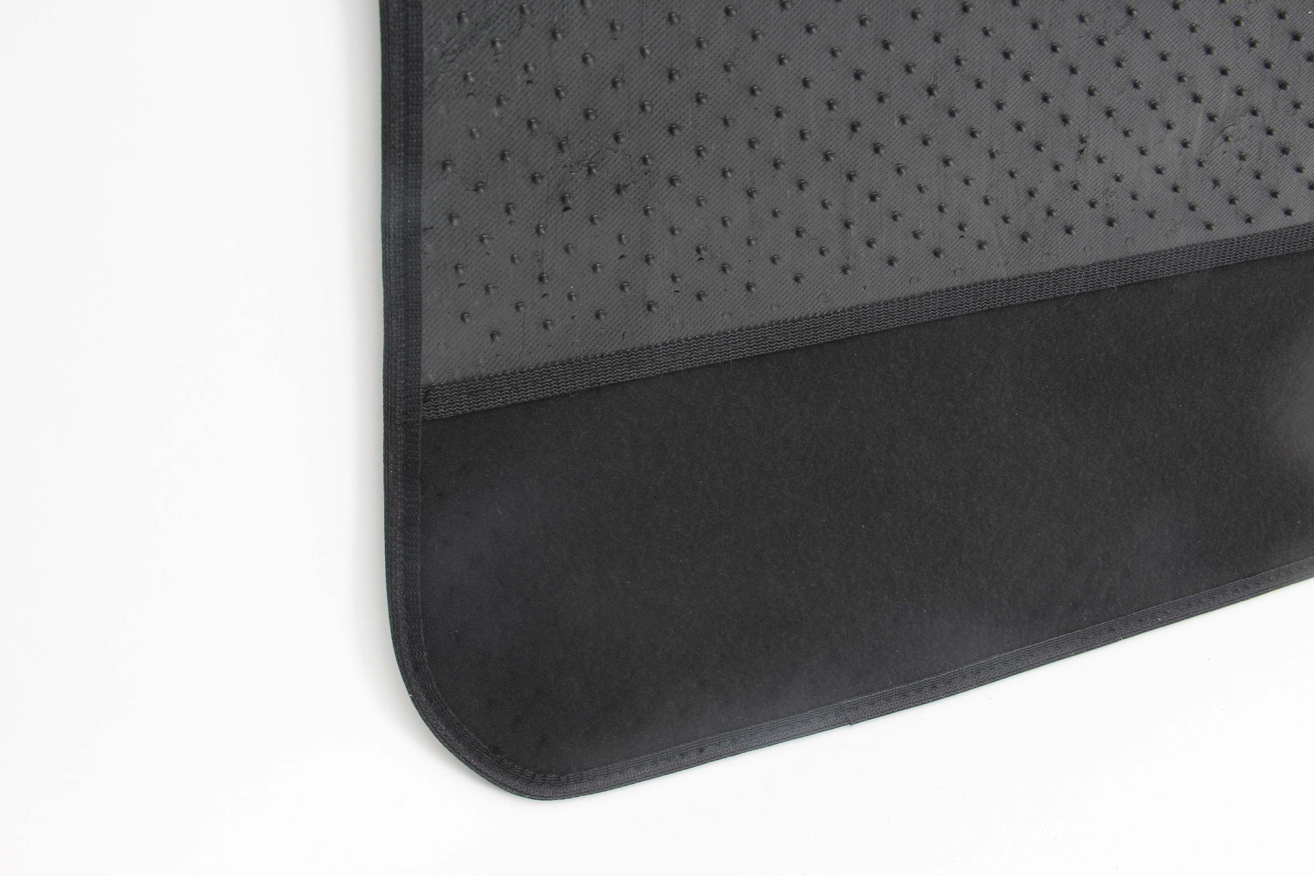 F06 Mats; Black W/ Silver Logo  - D701-DNBW2415-4C-BLK