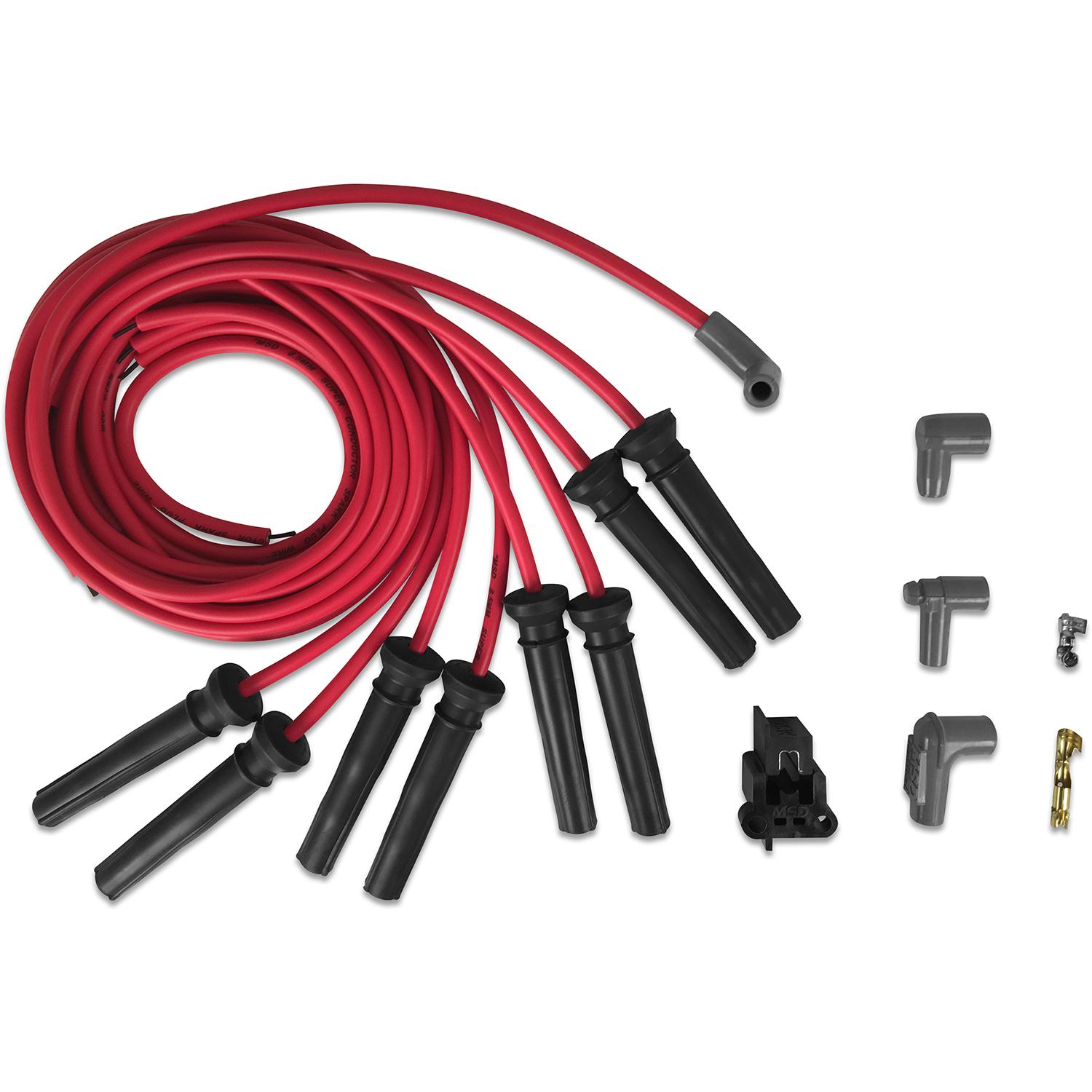 Super Conductor Spark Plug Wire Set Chevy Pro Stock Head.  - 30839