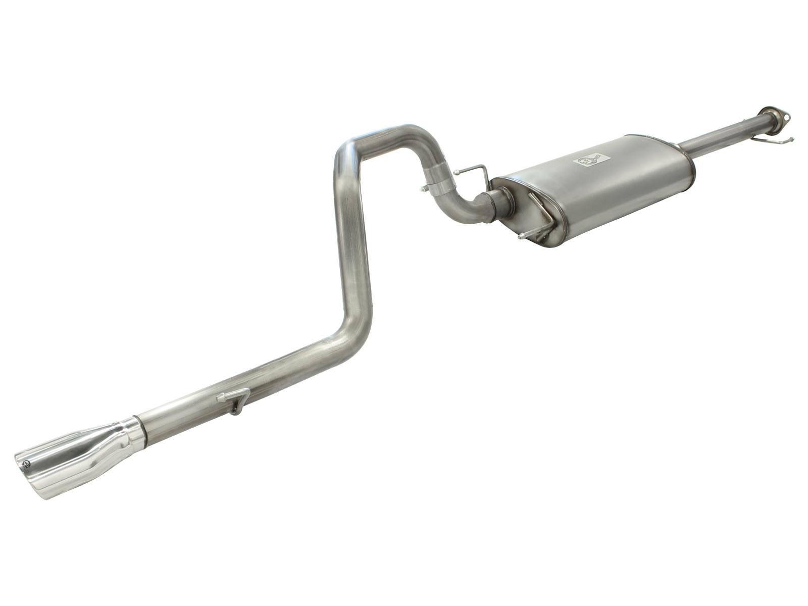 AFE Cat-Back Exhaust System (2005-2009 Lexus GX 470 V8-4.7L) - 49-46016-P
