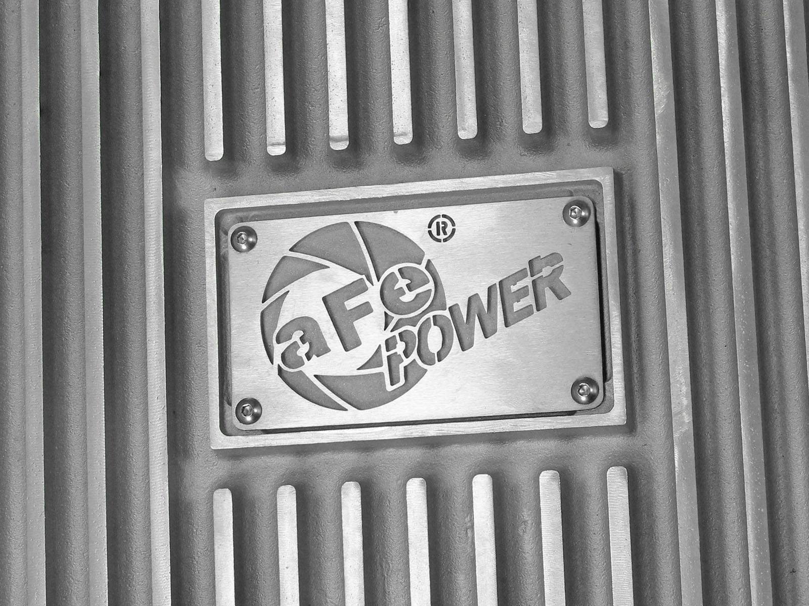 aFe POWER Transmission Pan Raw w/ Machined Fins (2011-2021 F-250 Super Duty, F-250 Super Duty, F-350 Super Duty, F-350 Super Duty) - 46-70180