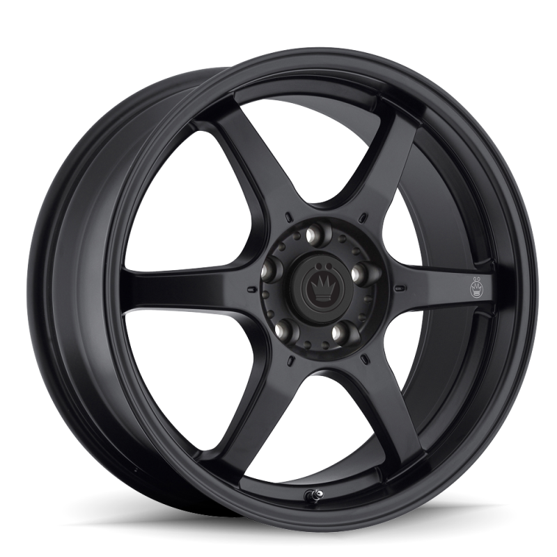 Konig Backbone 15X6.5 4X100 Et38 Matte Black Milling Logo On Spoke - BC56100385