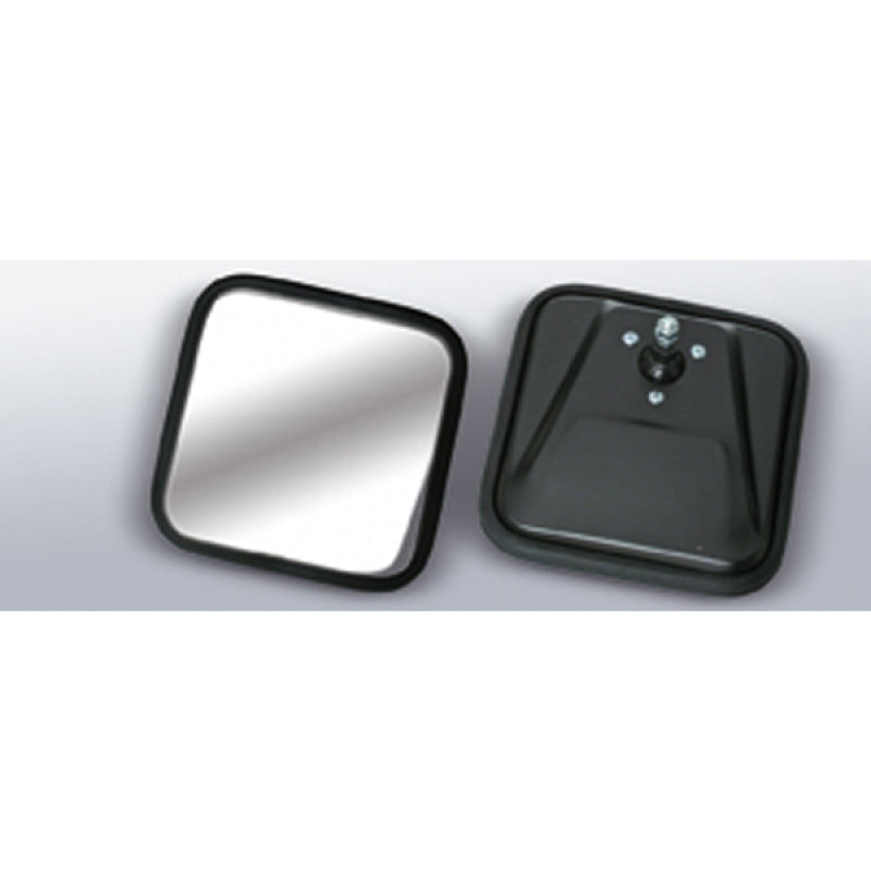 Rugged Ridge Door Mirror Head Cj- Style Convex Black; 55-86 Jeep Cj5/Cj6/Cj7/Cj8 - 11002.02