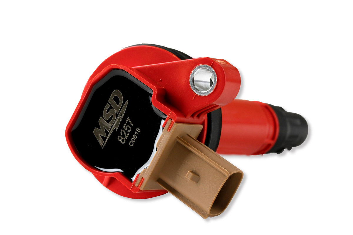 Msd 82576 Coil, Red, Ford Eco-Boost 3.5L V6, 6-Pk