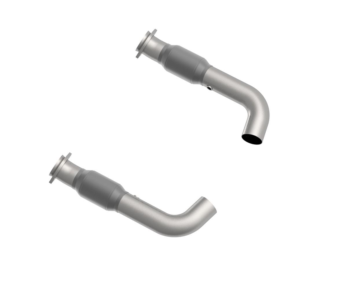 Kooks 3" SS GREEN Catted Connnection Pipes. 2015-2023 Mustang GT 5.0L. - 11513300