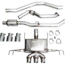 AWE Touring Edition for FL5 CTR - Triple Chrome Tips - 3015-52287