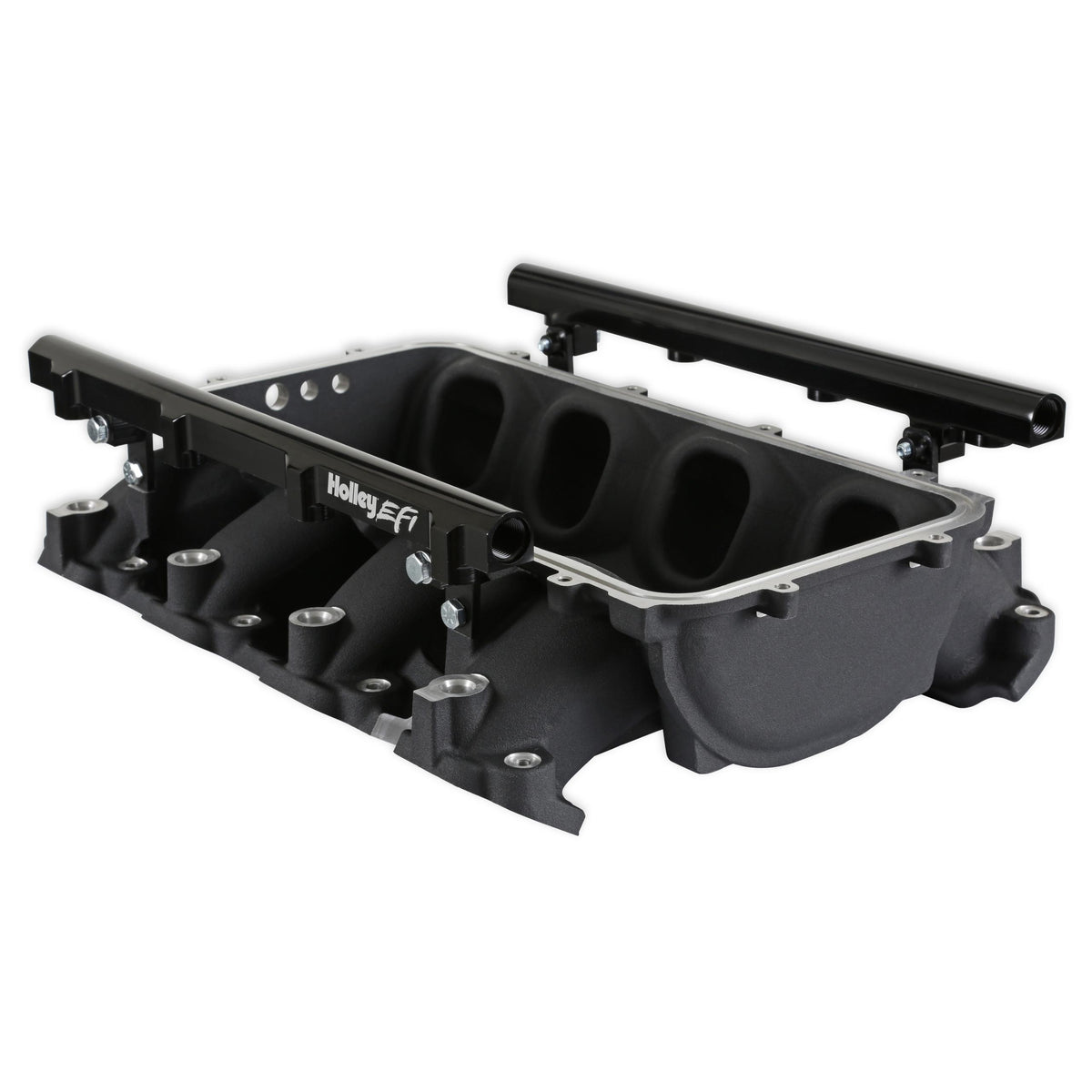 Holley Efi Lo-Ram Intake Manifold Base - 300-711BK