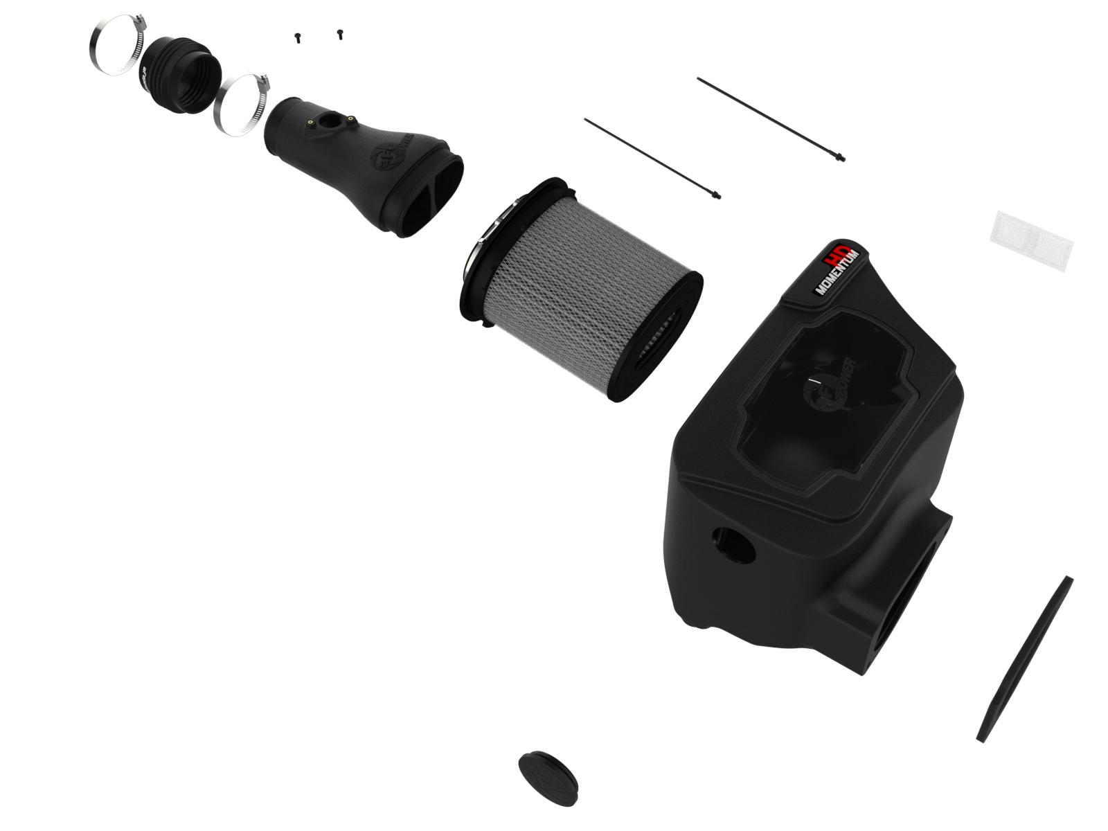 aFe Momentum HD Cold Air Intake System w/ Pro DRY S Filter (2022-2023 Toyota Land Cruiser J300 V6-3.3L TD) - 50-70098D