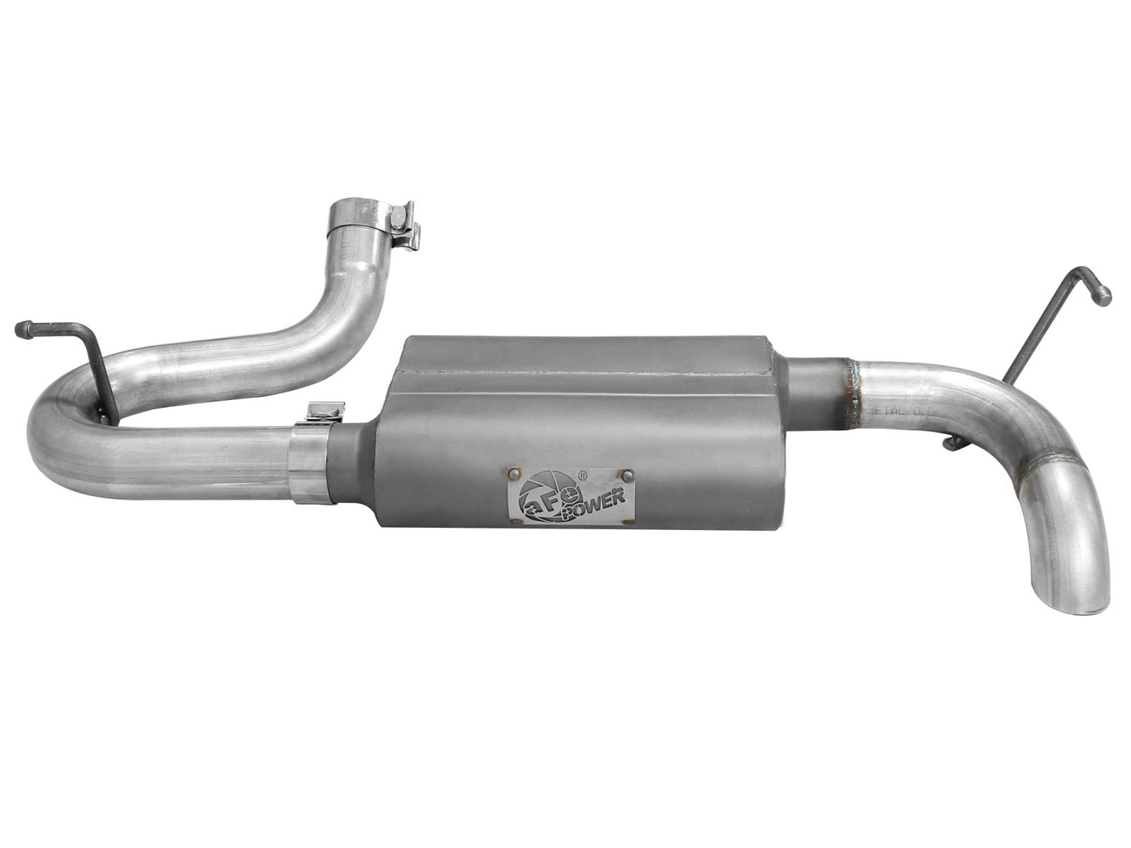 AFE Scorpion 2-1/2 IN Aluminized Steel Axle-Back Hi-Tuck Exhaust System - 49-08046