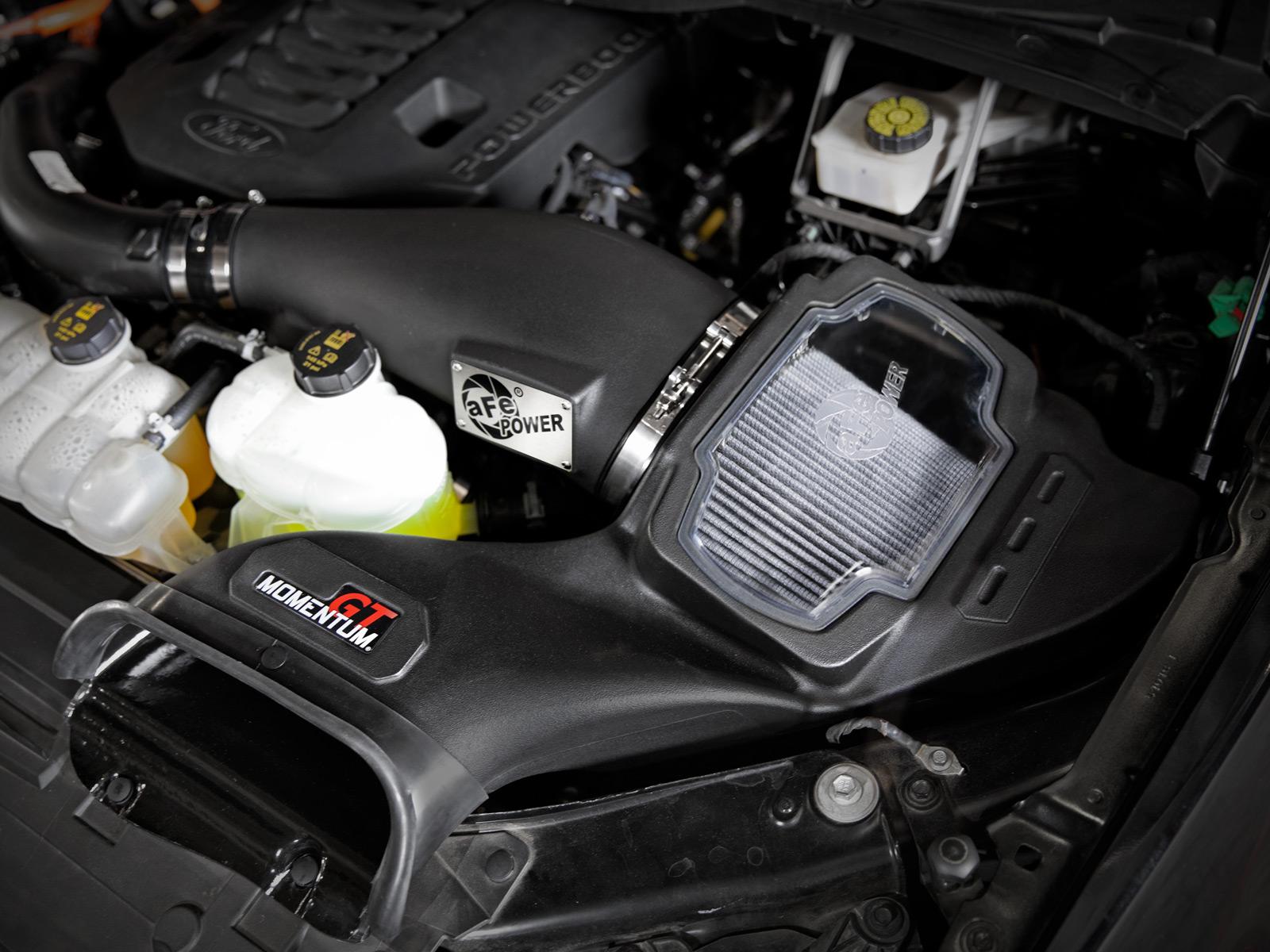 aFe Momentum GT Cold Air Intake System w/ Pro DRY S Filter (2021+ Ford F-150 V6 3.5L Powerboost) - 50-70099D