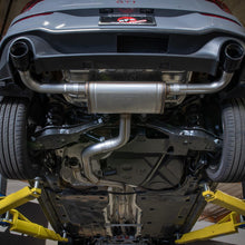 AFE Gemini XV 3 IN to 2-1/2 304 Stainless Steel Cat-Back Exhaust w/ Cut-Out Polished Volkswagen GTI (MKVIII) 22-23 L4-2.0L (t) - 49-36451-P