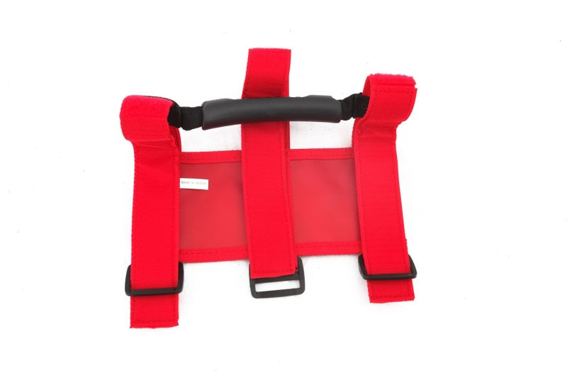 Rugged Ridge Ultimate Grab Handle Kit Red; 55-21 Jeep Cj/Wrangler / 20-21 Gladiator - 13505.03