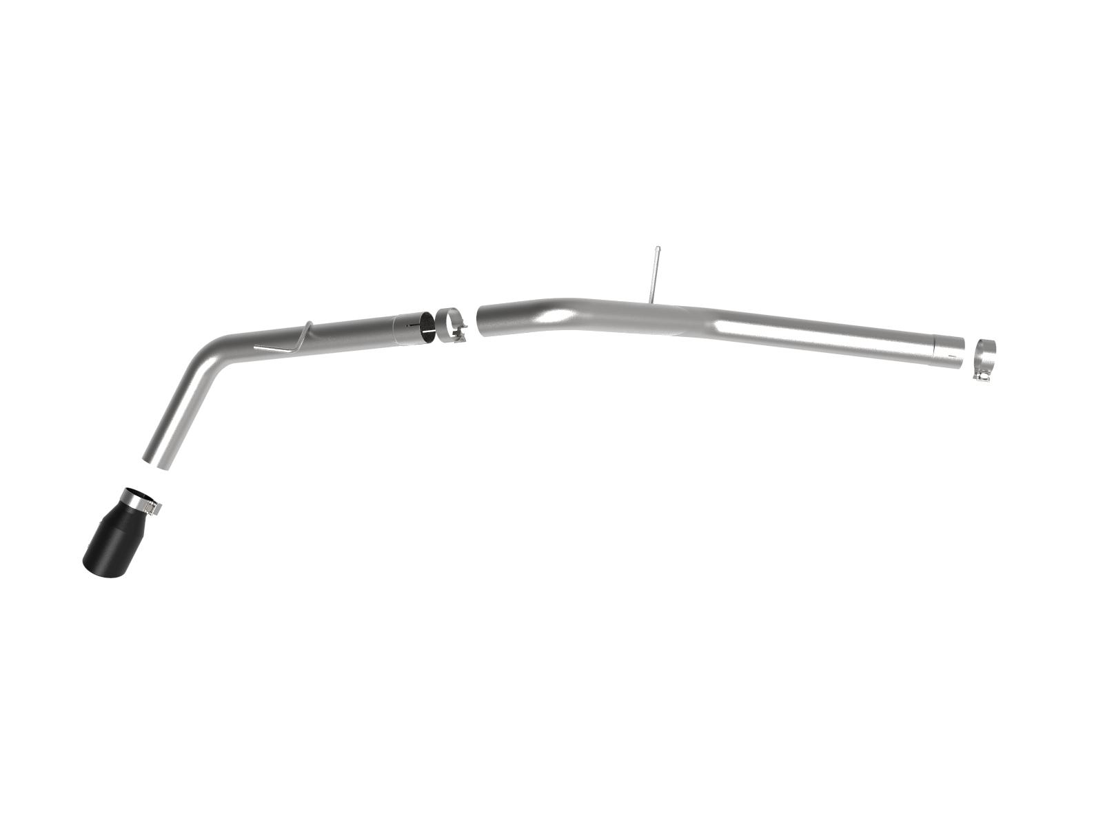 aFe 49-43114-B Apollo GT Series 3" 409 Stainless Steel Axle-Back Exhaust System (Black Tips) 2019 Ranger