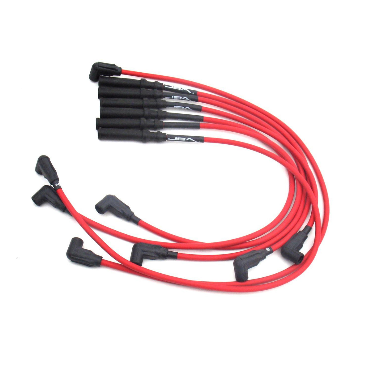JBA 92-02 Dodge Truck 3.9L Red (1998-1999 Durango,1992-2002 Dakota) - W0939