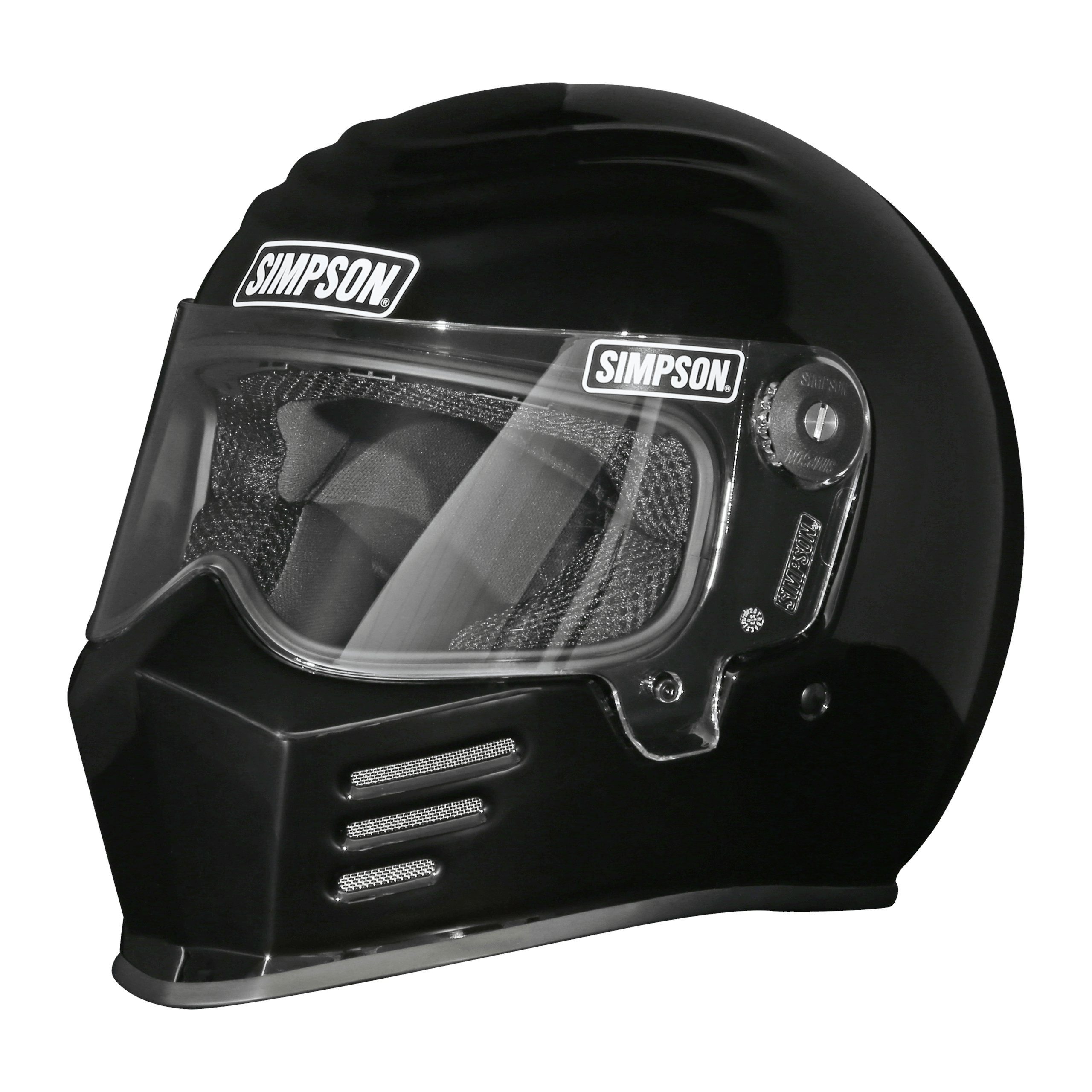 Simpson Racing Outlaw Bandit 3.0 Helmet - Black 2X - OB322X