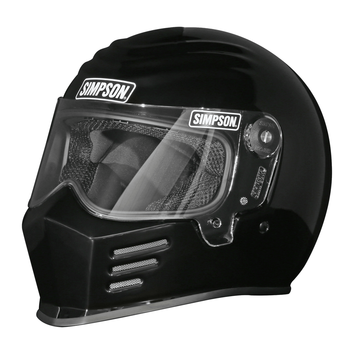 Simpson Racing Outlaw Bandit 3.0 Helmet - Black MD - OB32MD