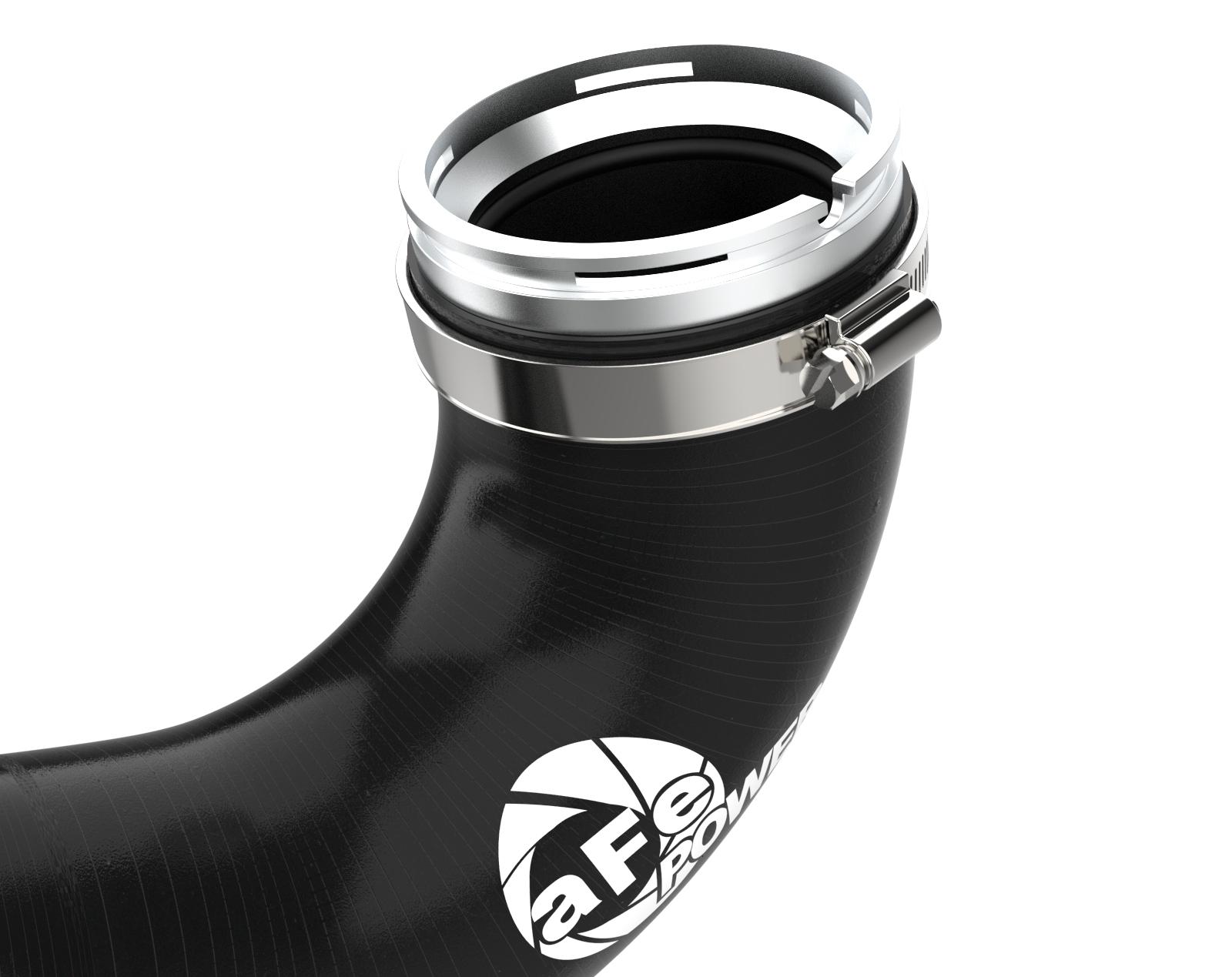 AFE BladeRunner Aluminum 2.75" Cold Charge Pipe - Black (2022-2023 Kia Stinger L4-2.5L (t)) - 46-20699-B