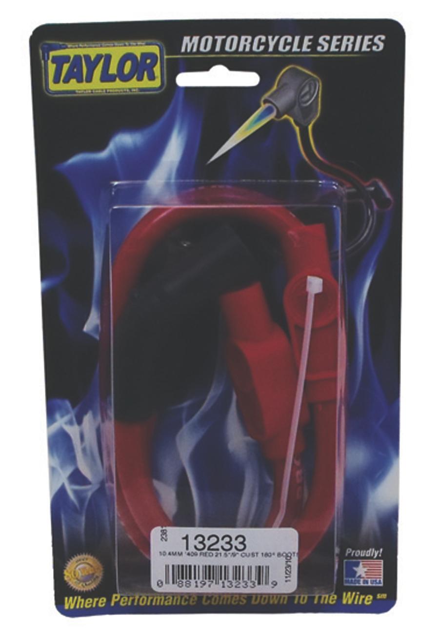 TAYLOR CABLE 409 Spiro-Pro red 21.5/9in custom MC 180 - 13233