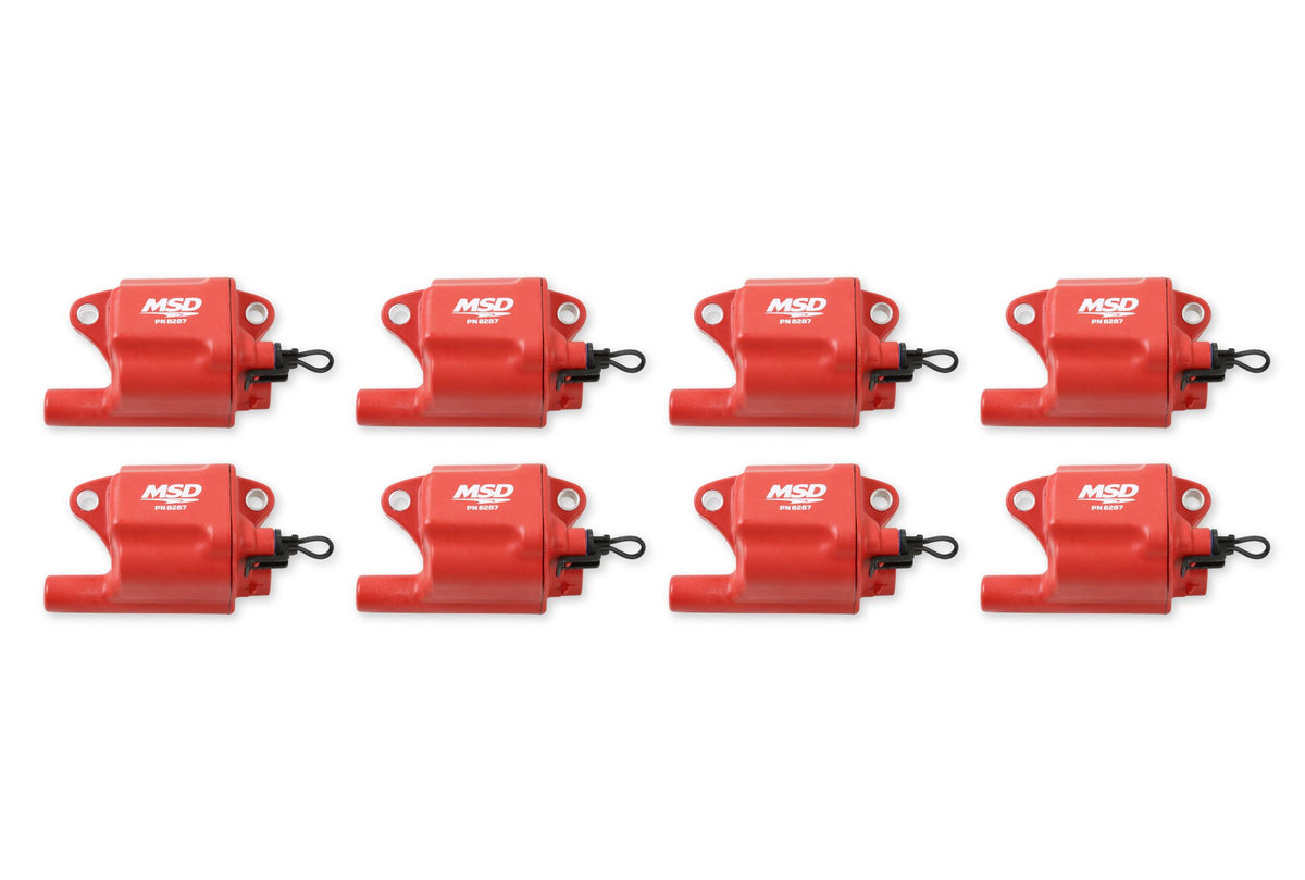Msd 82878 Coils, Pro Power, Gm Ls2/3/4/7/9, 05-13, 8-Pack