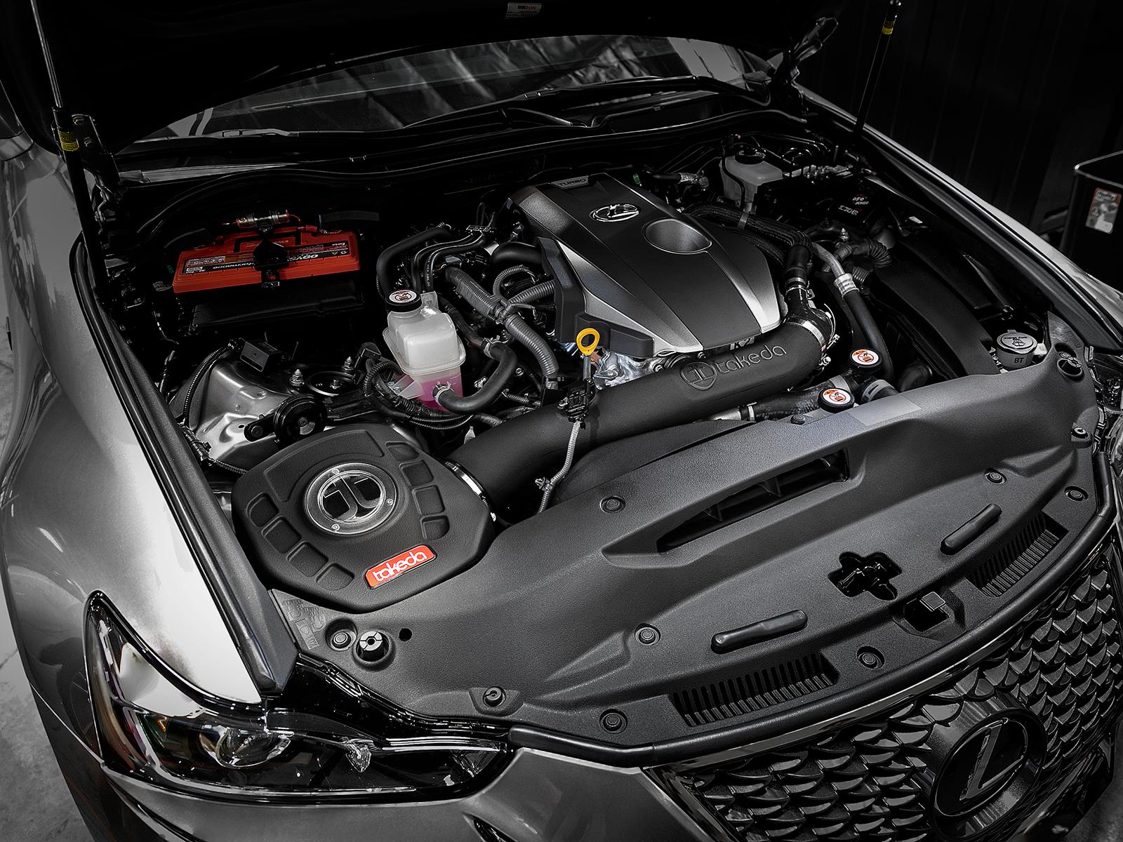 AFE Takeda Momentum Cold Air Intake System w/ Pro DRY S Media (2016-2020 IS300, IS200t) - TM-2019B-D