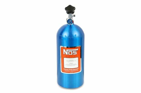 NOS 10lb Electric Blue Nitrous Bottle