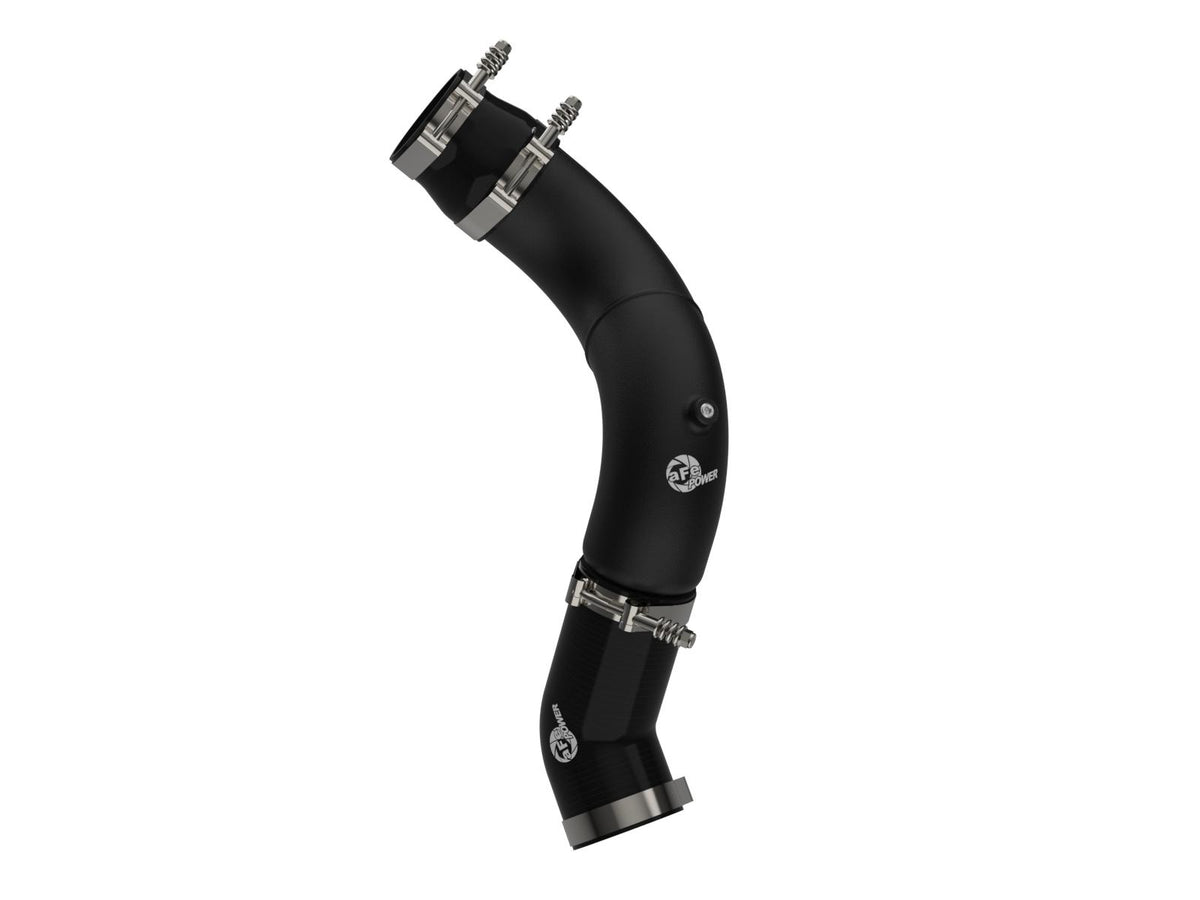 AFE BladeRunner 2-1/2 IN to 3 IN Aluminum Cold-Side Charge Pipe Black (2025-2026 2500 , 3500) - 46-20819-B