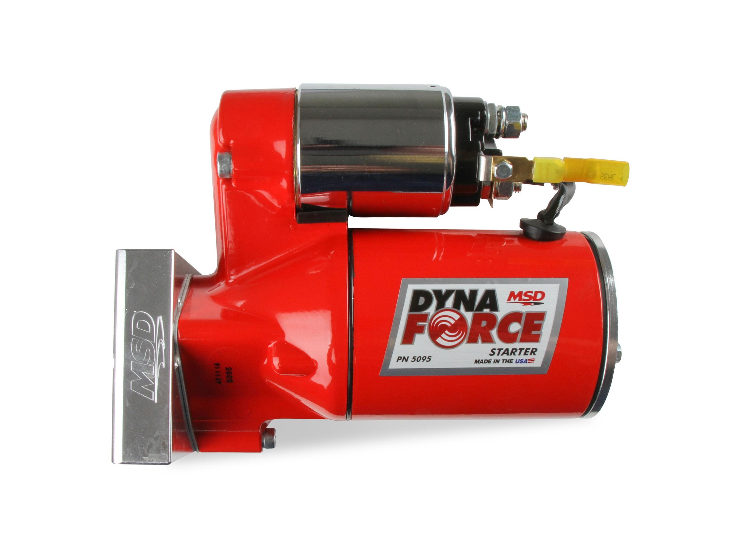 Msd 5095 Starter, Chevy/Gm Small And Big Block V8