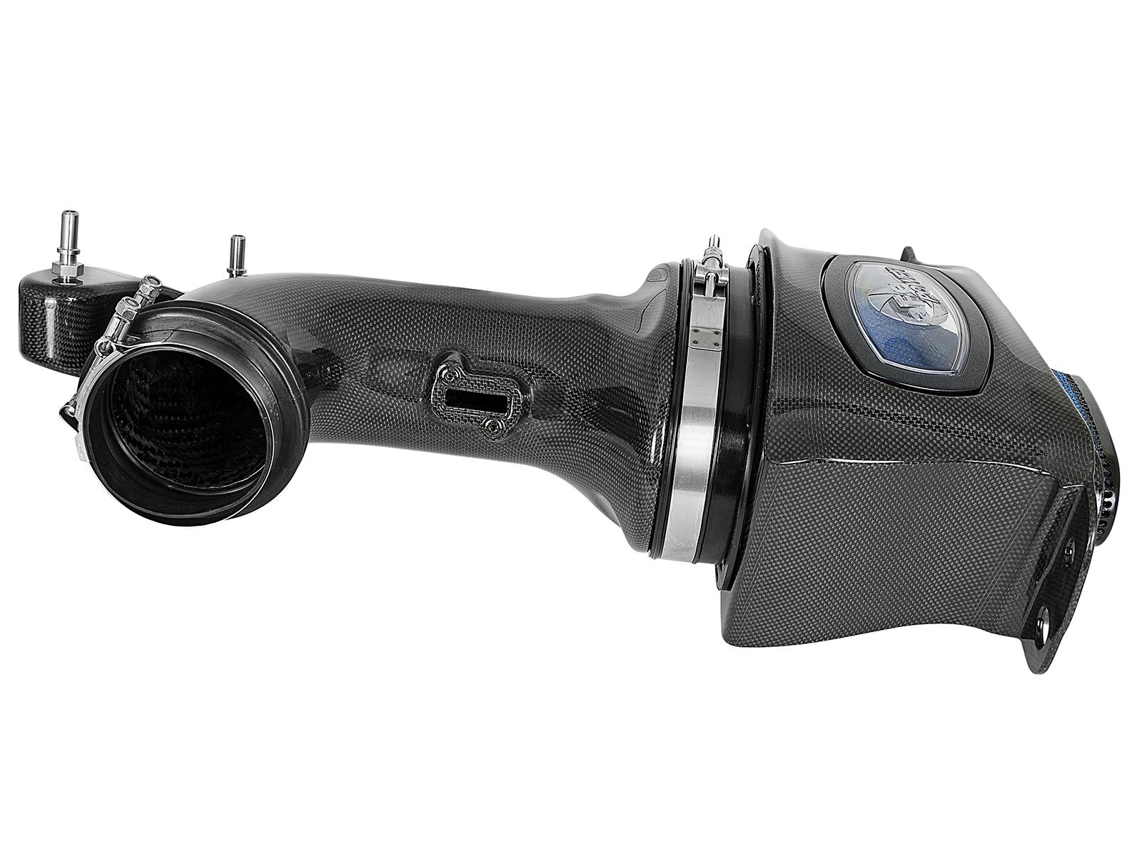 AFE 52-74201-C Black Series Momentum Carbon Fiber Cold Air Intake System w/Dual Filter Media (2014-2019 C7 Corvette)