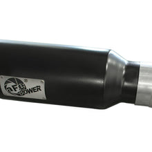 AFE Large Bore-HD 3 IN 409 Stainless Steel DPF-Back Exhaust System w/Black Tip (2014-2019 1500, 1500 Classic) - 49-42045-B