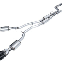 AWE Touring Edition Catback Exhaust - Diamond Black Tips (2020-2026 Explorer ST) - 3015-43625