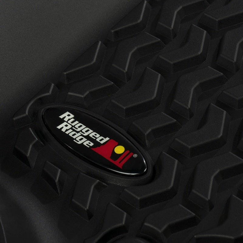 Rugged Ridge Floor Liner Rear; Black 2018-2020 Jeep Wrangler Jl 2 Dr - 12950.49