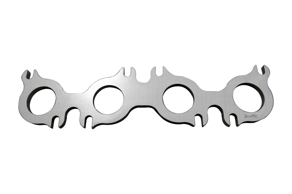 Kooks Ford VooDoo Flange - 3/8" Thick Stainless. Ports for 1-3/4" Primaries. - 70-036