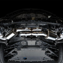 AWE Touring Edition Exhaust - Quad Chrome Silver Tips (2020-2024 Corvette C8) - 3015-42151
