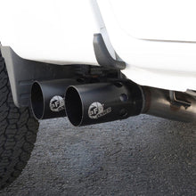 AFE Rebel Series 3 IN 409 Stainless Steel DPF-Back Exhaust System w/Black Tip (2016-2020 Colorado, Canyon) - 49-44065-B