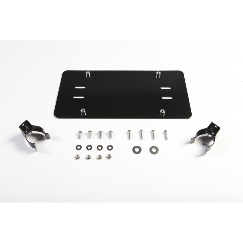 Rugged Ridge License Plate Mounting Bracket For Roller Fairleads - 11238.05