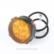 Rugged Ridge Light Cover 3.5 Inch Round Amber - 15210.68
