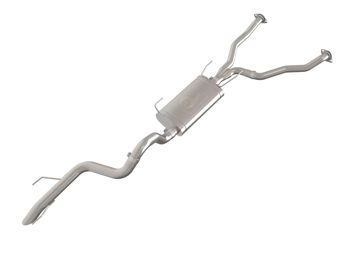 AFE Vulcan Series 2-1/2 IN to 3 IN Stainless Steel Cat-Back Hi-Tuck Exhaust System (2024-2026 GX550) - 49-36085