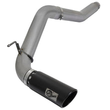 AFE Large Bore-HD 5 IN DPF-Back Stainless Steel Exhaust System w/Black Tip (2016-2019 Titan XD) - 49-46112-B