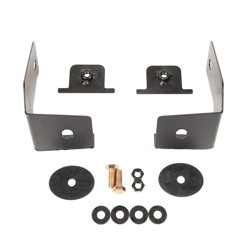 Rugged Ridge Arcus Front Bumper Tube Overrider Black; 07-18 Jeep Wrangler Jk - 11549.14